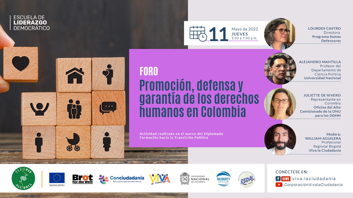 Foro Promoción, defensa y garantía de los derechos humanos en Colombia