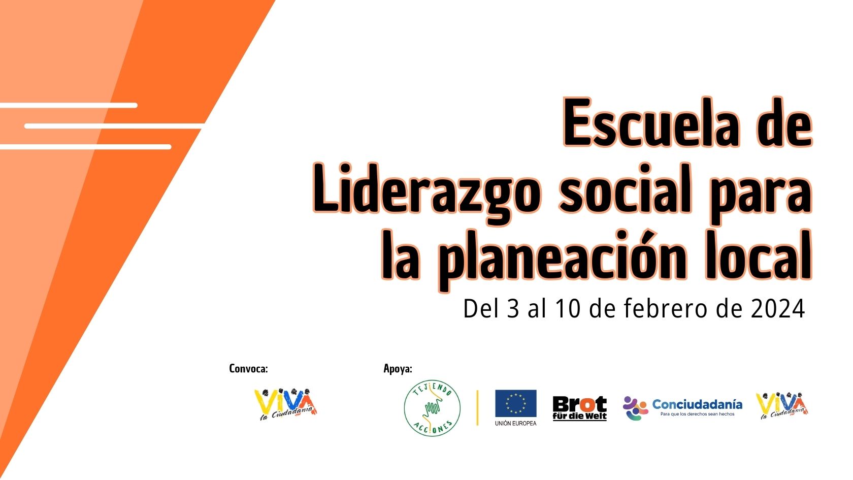 Curso Liderazgo social para la planeación local - Viva la Ciudadanía